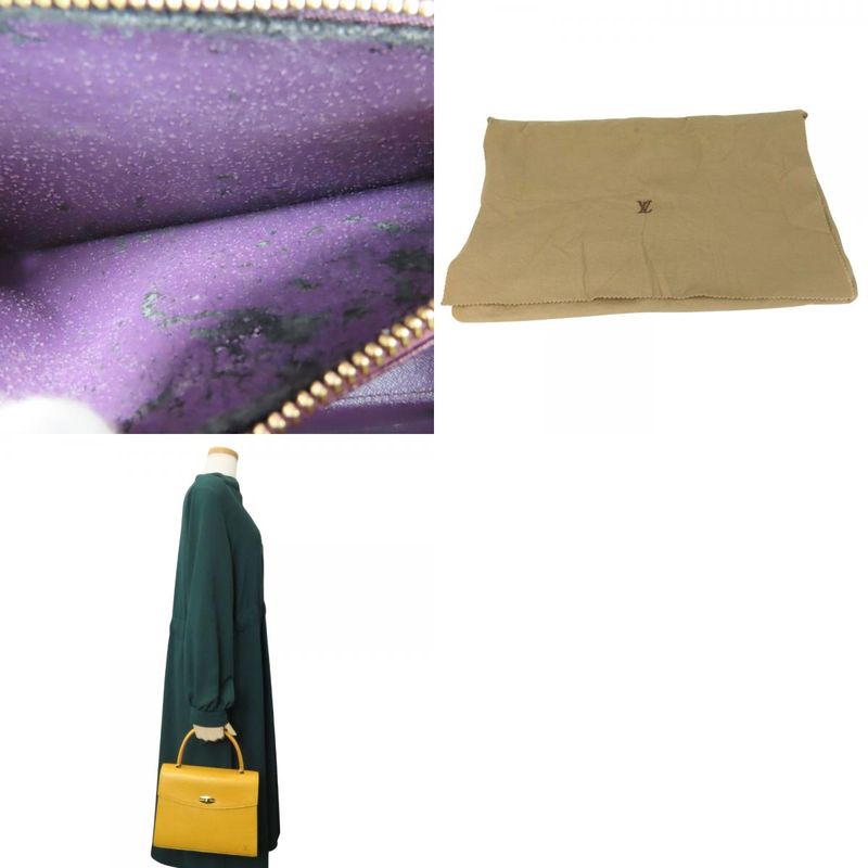 Louis Vuitton Handbag Malesherbes Epi Leather Yellow Gold Hardware Top — view 9