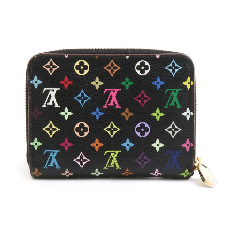 Louis Vuitton Coin Case Monogram Multicolor Zippy Purse — view 2
