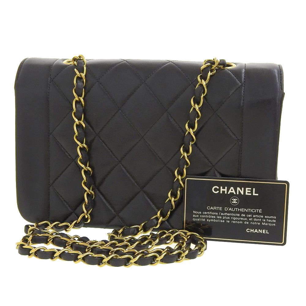 Chanel Quilted Diana 22 Chain Shoulder Bag — view 2