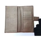 Gucci Long Wallet Interlocking G W Hook Leather Beige — view 5