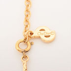 Christian Dior Heart Necklace GP With Rhinestones — view 5
