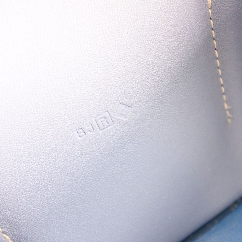Hermes Dogon Calf Blue R Long Wallet — view 8