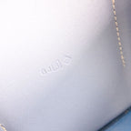 Hermes Dogon Calf Blue R Long Wallet — view 8