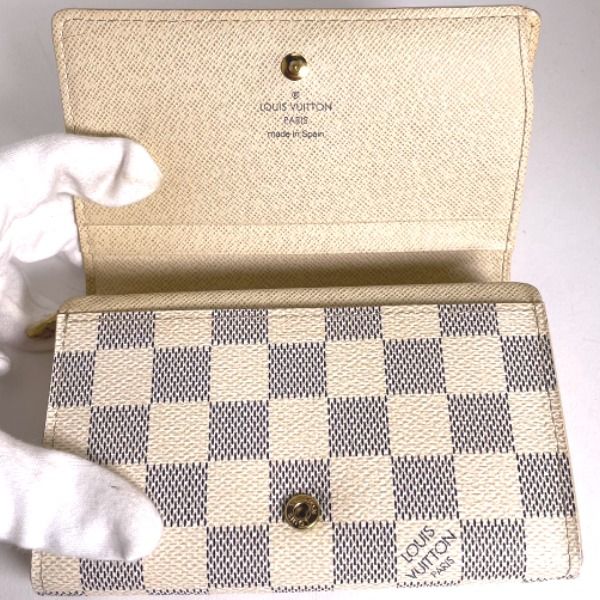 Louis Vuitton Damier Azur Portefeuille Tresor Bifold Wallet — view 6