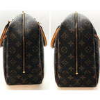 Louis Vuitton Deauville Monogram Handbag Boston Bag Leather — view 7