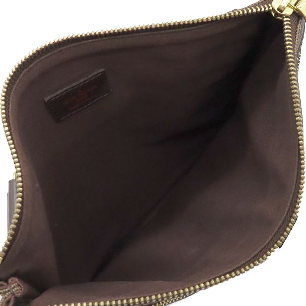 Louis Vuitton Shoulder Bag Pochette Bosfort Damier Canvas Ebene — view 9