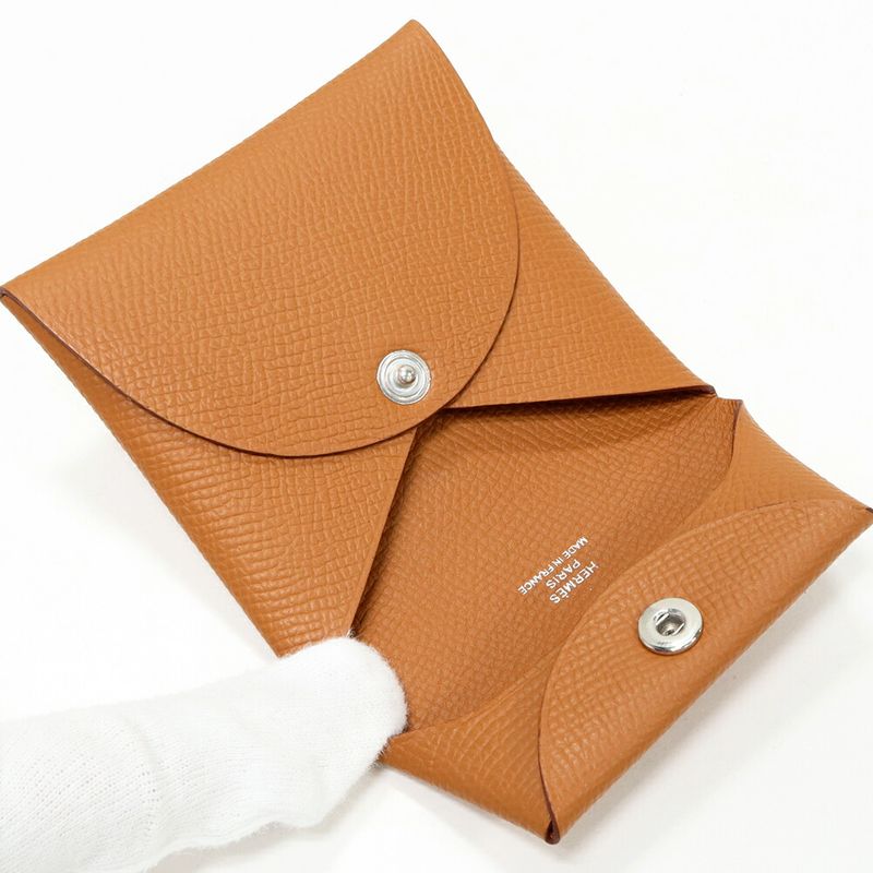 Hermes Coin Case Bastia Epson Gold Silver Hardware — view 6