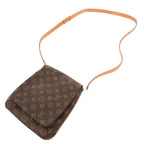 Louis Vuitton Long Strap Musette Salsa Monogram Brown Shoulder Bag — view 4