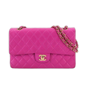 Chanel Quilted 25 Chain Shoulder Bag Lambskin Pink Gold Main Item: