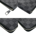 Louis Vuitton Zippy Organizer Damier Graphite Long Wallet 81 Bs093 — view 9
