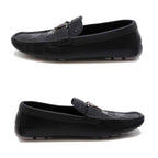 Louis Vuitton Monte Carlo Line Size 26.5 Black Loafers — view 5