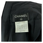 Chanel Tweed Coco Mark Size 38 Black Pink Hardware Wool — view 3