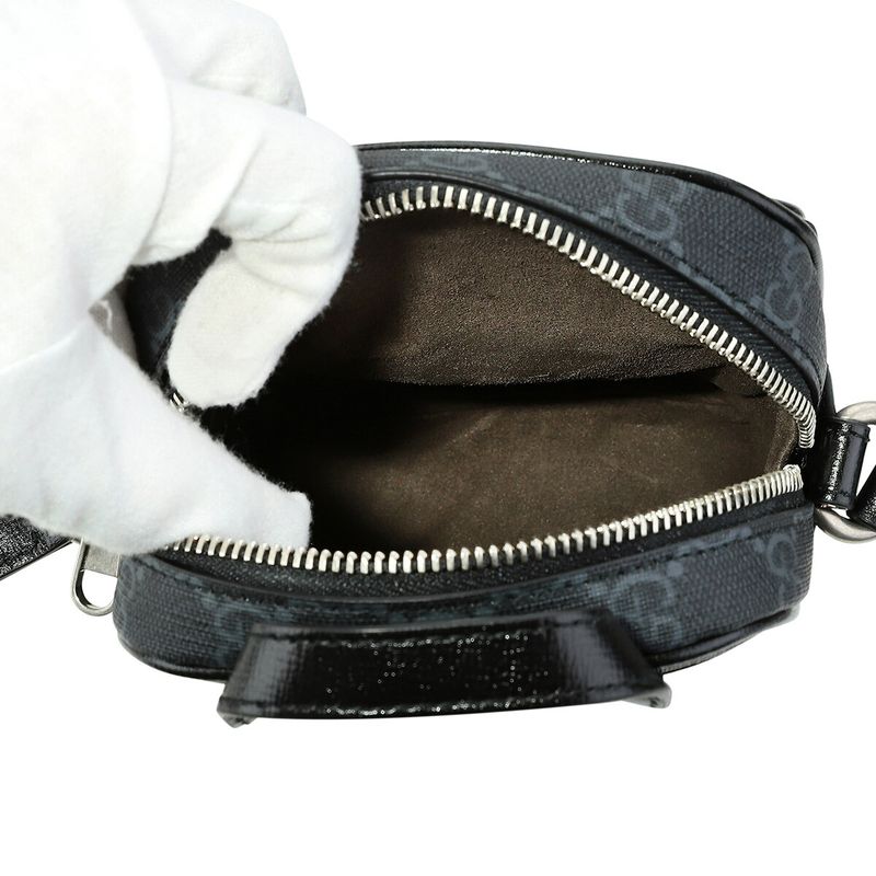 Gucci Shoulder Bag Interlocking G Black — view 5