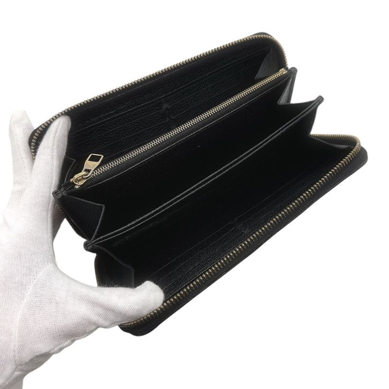 Louis Vuitton Zippy Wallet Monogram Empreinte Marine Rouge 1937 — view 8