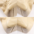 Chanel Lambskin Beige Shoulder Bag — view 4