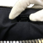 Fendi 7 N0078 Love Second Bag Clutch Pochette Leather Black Multicolor — view 7