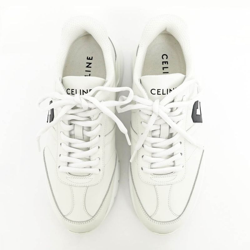 Celine Sneakers White Black 35929 Size 39 Shoes — view 7
