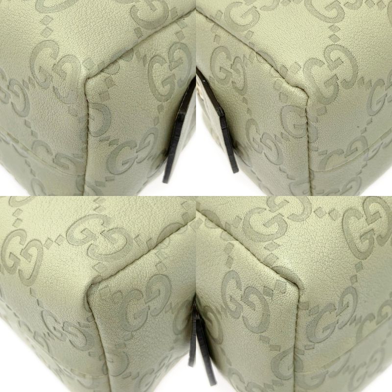 Gucci 153228-2888 Guccissima Leather Pouch Beige — view 6