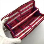 Hermes Azap Long Silk in Epsom Shikaku Rouge Wallet — view 7