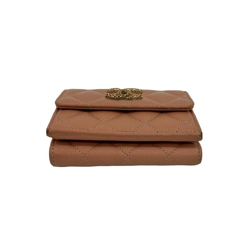 Chanel Quilted Coco Caviar Leather — view 7