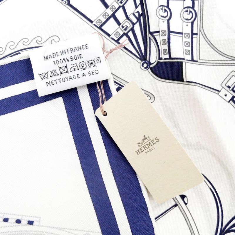 Hermes Gavroche 45 Scarf Voitures En Equilibre Silk Daisuke Nomura — view 8