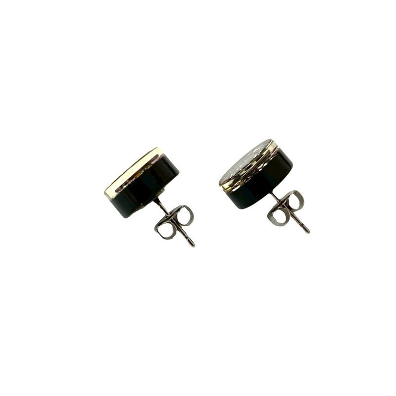 Chanel Plastic Rhinestone Earrings Accessori — view 4
