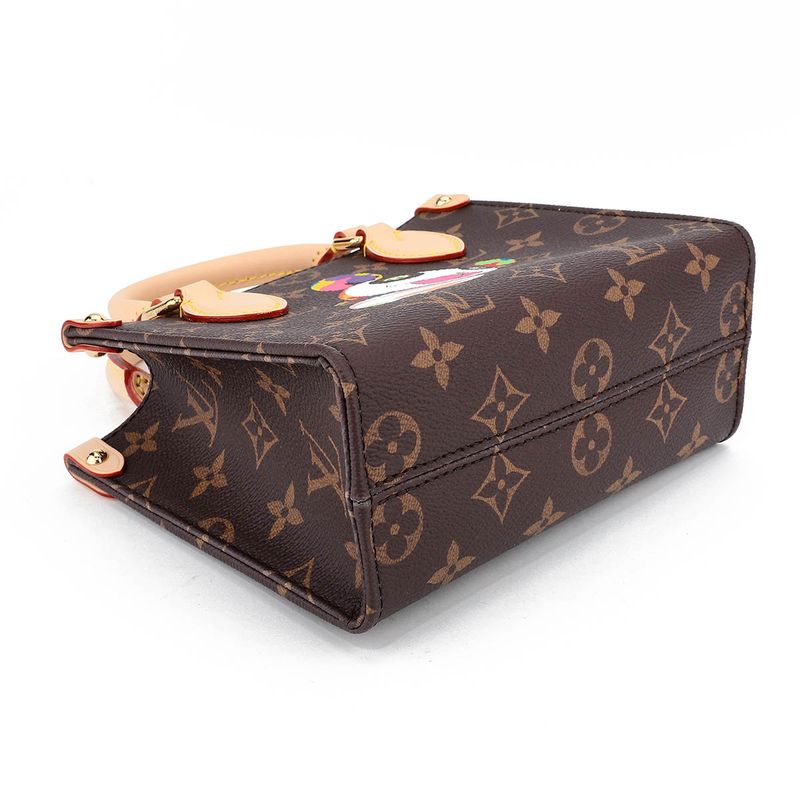 Louis Vuitton Shoulder Bag On The Go BB Brown — view 3