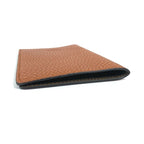 Fendi Pass Port Case with Logo Leather Brown — view 4