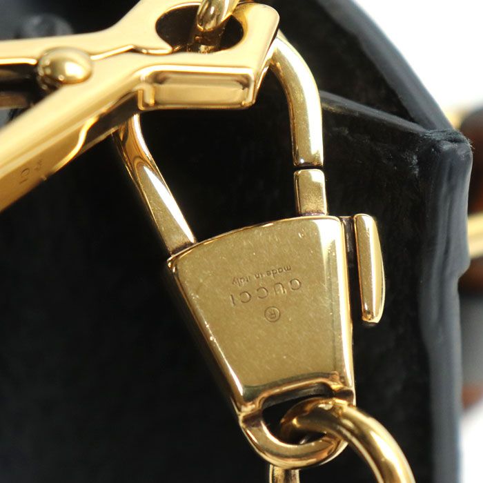 Gucci Diana Mini Tote 2-Way Shoulder Bag Black U3 zdt 1073 — view 5