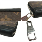 Louis Vuitton Round Zipper Monogram Macassar Vertical — view 8