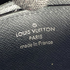 Louis Vuitton Damier Graphite Zippy Coin Purse Case Black — view 6