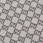 Gucci Scarf Stole Wool Light Gray Dark — view 3