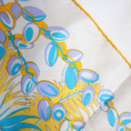 Hermes Carre 90 Scarf the Myth of Phoenix Silk Beige — view 6