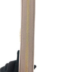 Prada Round Long Wallet Saffiano 1 Ml506 Beige — view 4
