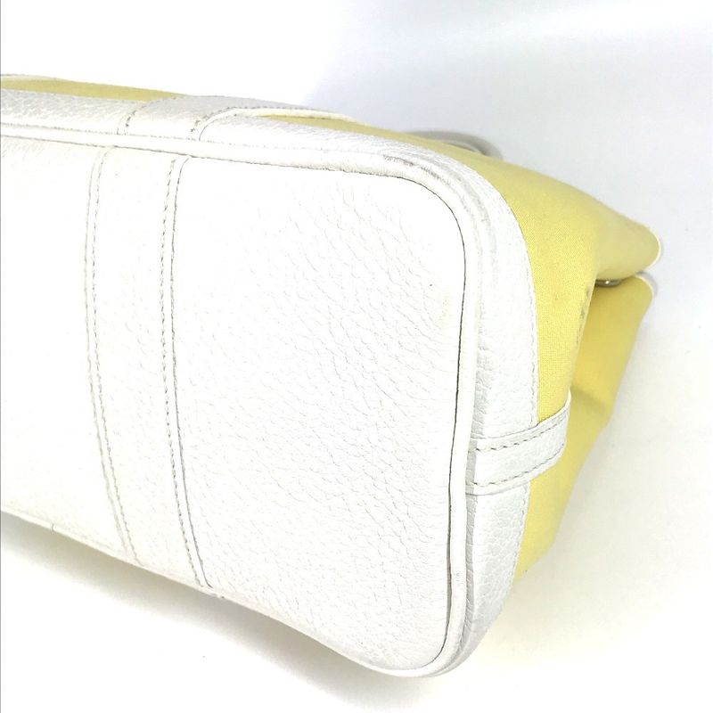 Hermes Handbag Garden Party TPM Toile Ash Yellow — view 6