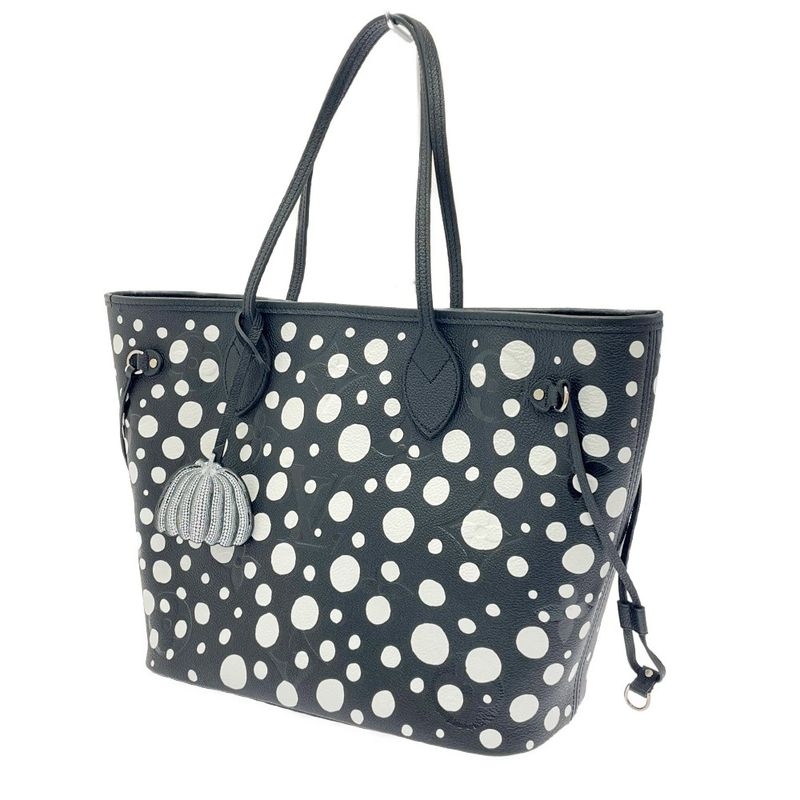 Louis Vuitton Empreinte Yayoi Kusama Neverfull MM Dot Shoulder Bag — view 4