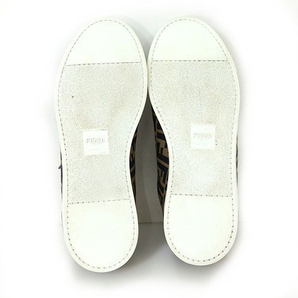 Fendi Technical Fabric Low Top 7 E1258 Sneakers Shoes Size 8 — view 8