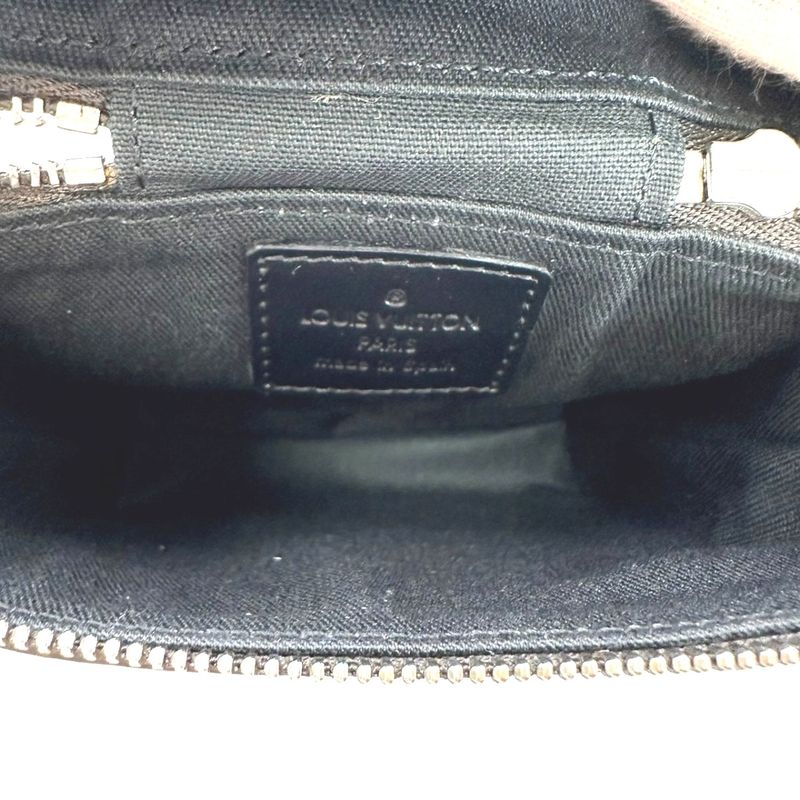 Louis Vuitton Monogram Waist Pouch Glace Ray Brown — view 9
