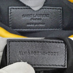 Saint Laurent Drawstring Mini Chain Shoulder Bag Yellow — view 7