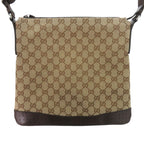 Gucci GG Canvas Brown Shoulder Bag 0470 — view 2