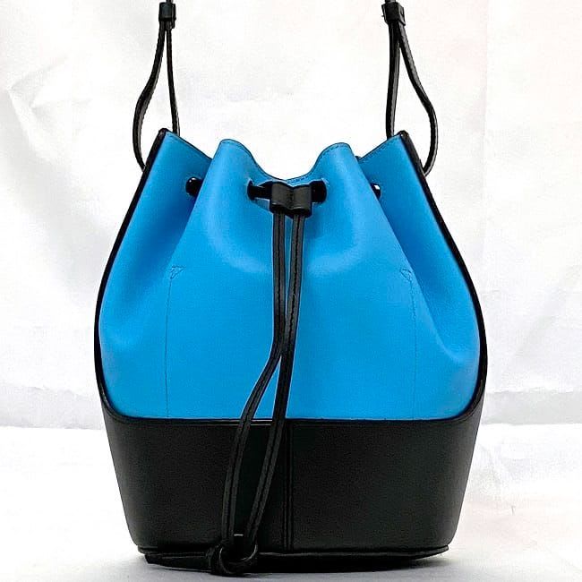 Loewe Shoulder Bag Light Blue Black Balloon — view 3