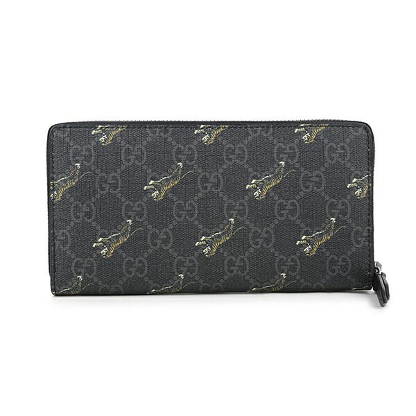 Gucci Long Wallet GG Supreme Black — view 2