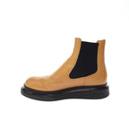 Loewe Side Gore Leather Boots Camel Brown 42 — view 2