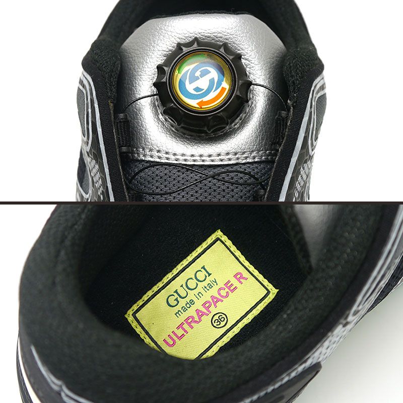 Gucci Ultrapace R Low Cut Sneakers 36 Black — view 5