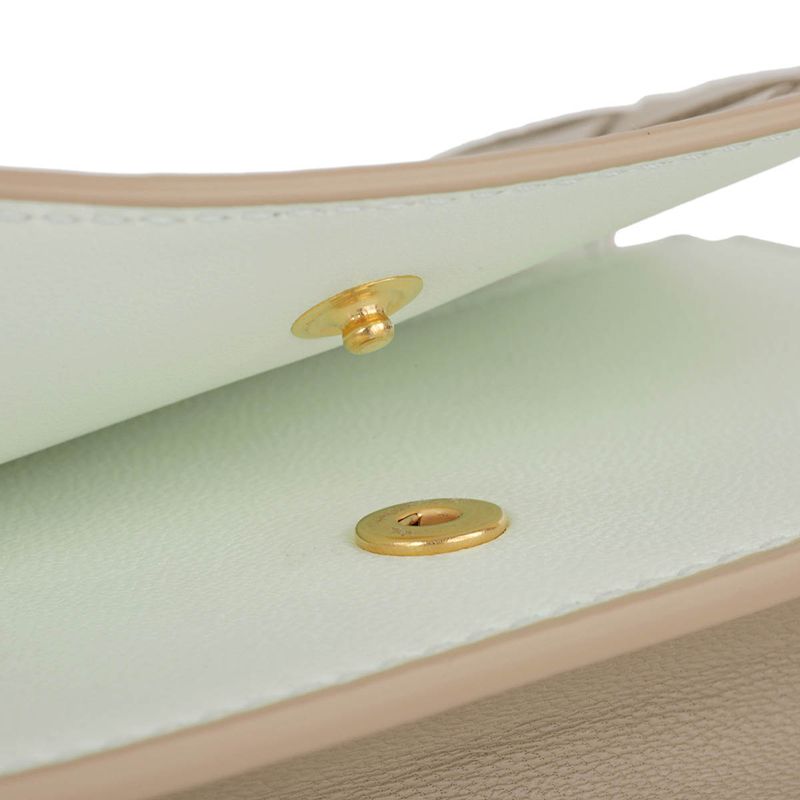 Bottega Veneta Business Card Case Ecru Glacier — view 7