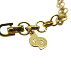 Christian Dior Vintage Choker Rope Necklace Metal Gold 1941 — view 5