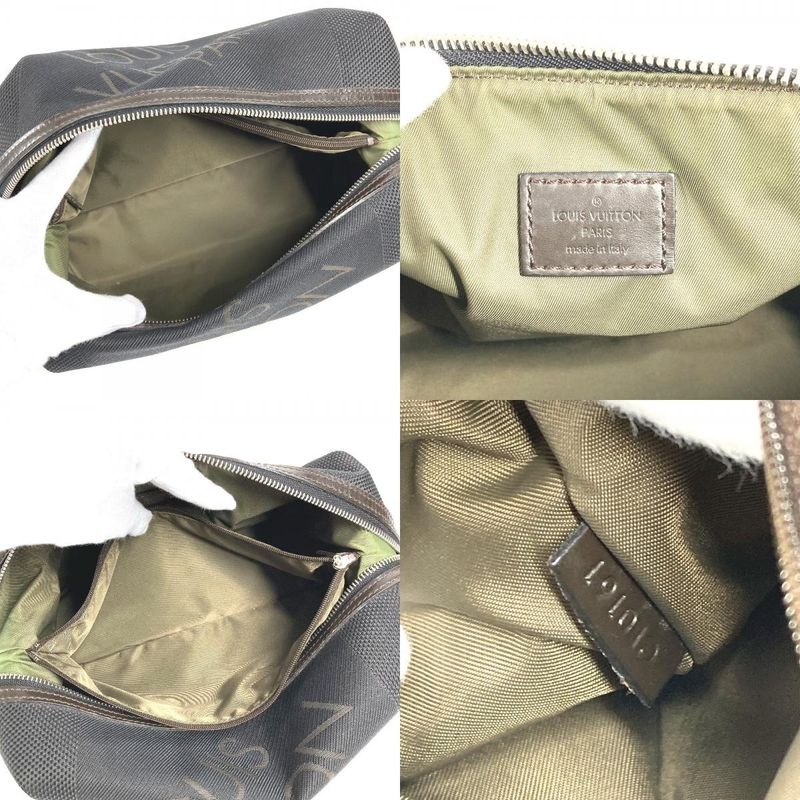 Louis Vuitton Trousse Albatross Second Bag Damier Geant Canvas Black — view 8