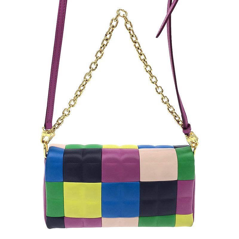 Louis Vuitton Pochette Twist EW Leather Flap Shoulder Bag Multicolor — view 4