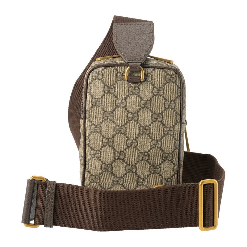 Gucci Waist Bag Body Ophidia Brown — view 2