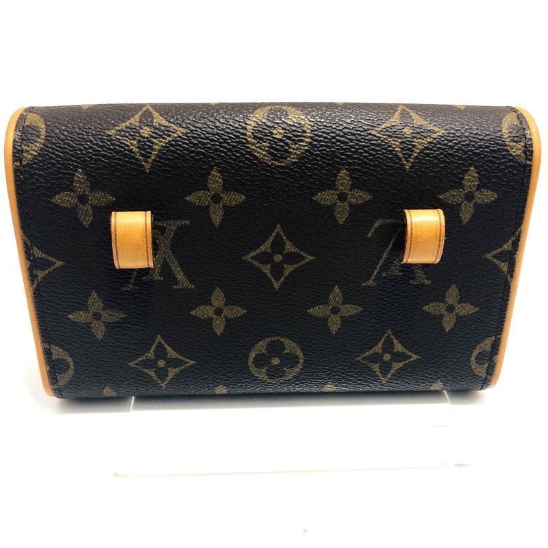Louis Vuitton Pochette Florentine Monogram Waist Bag Brown Leather — view 2